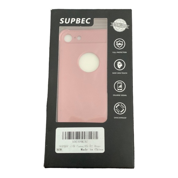 iPhone 7/8 Plus ROSE COLOR Card Holder Screen Protector Full Body Case,5.5' - Picture 4 of 9